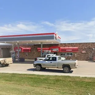 sushi and sashimi, outside