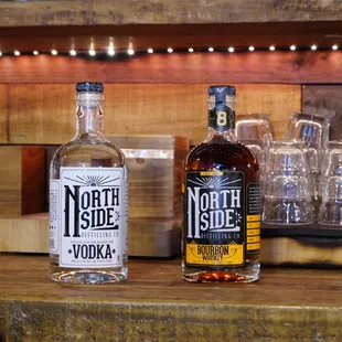 Northside Distilling Co. Vodka and Bourbon