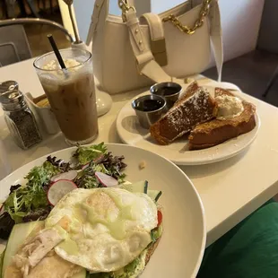 Iced Coffee &amp; some delicious food!