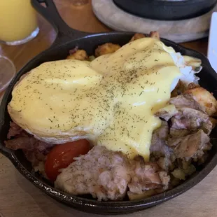 Surf and Turf skillet