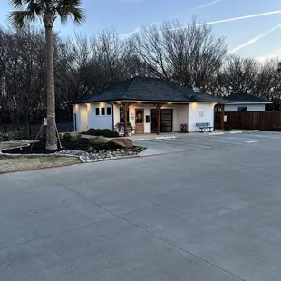 Current office/laundry/showers