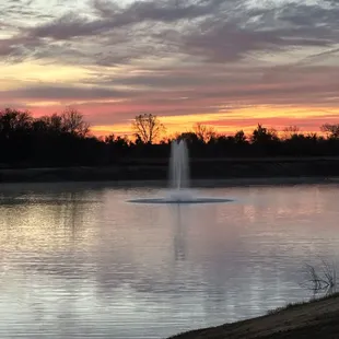 Lake fountain