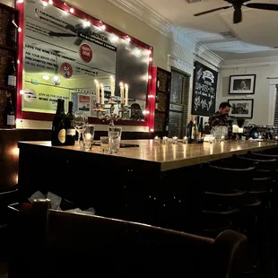 Bar area