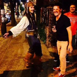 &apos;captain jack sparrow&apos; sighting photo: m.m.