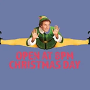 Christmas Day 12/25/16 OPEN 8pm-2:30am
