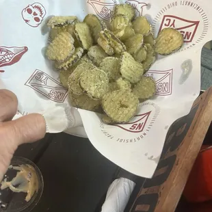 Fried Pickle Chips