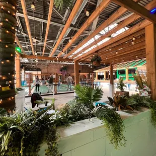 the interior of the venue