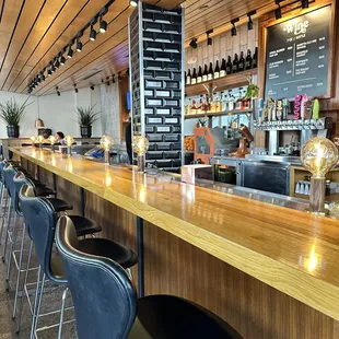 Nice bar area