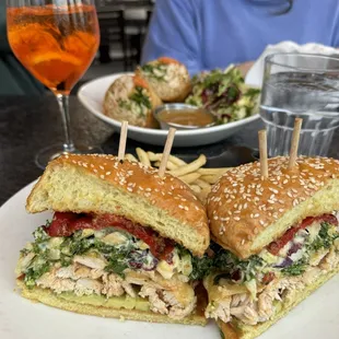 Chicken and Avocado Sandwich