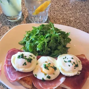 Prosciutto and Poached Eggs