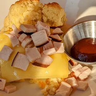 Country Breakfast with Turkey add-on