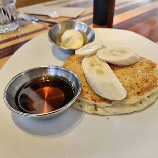 Ricotta pancake side order