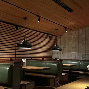 interior, sushi and sashimi