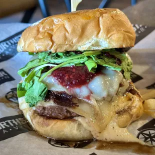 Berry Jam Smash (May 2023 Burger of the Month)