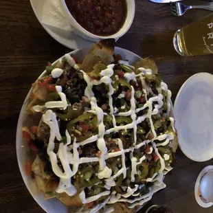 Pork nachos
