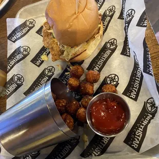 Chicken burger
