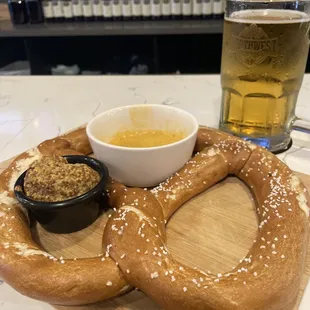 Soft Giant Pretzel