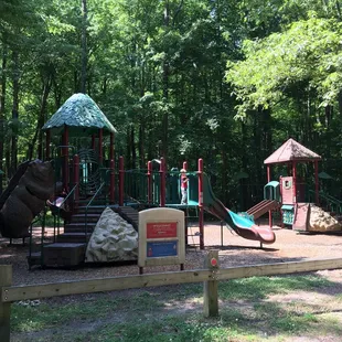 Playground in campground