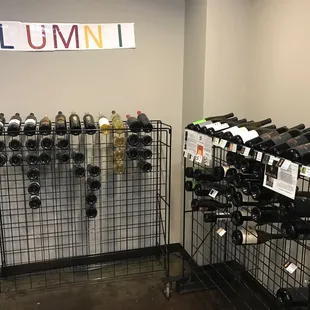 Alumni wine selection