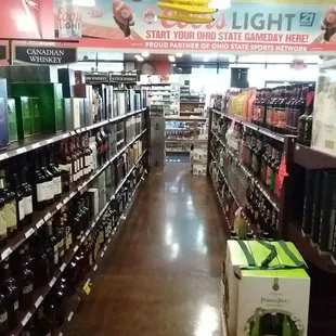 Stuffed aisles.
