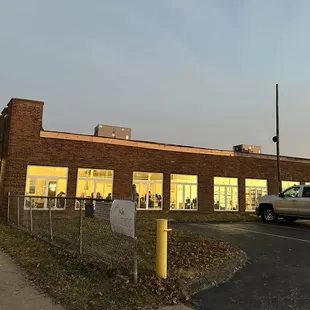 Street view at night