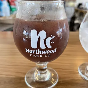 Chime-cherry lime cider