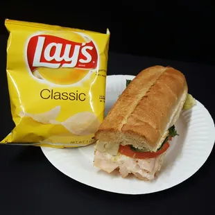 Turkey and Cheese Sandwich