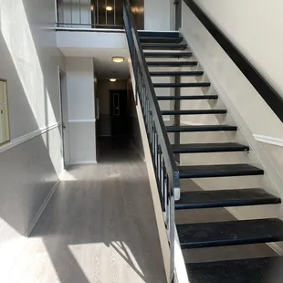 Remodeled common hall way