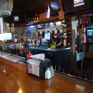 Back half of the bar.