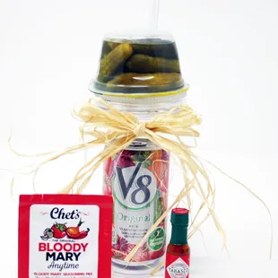 Gift 516 Bloody Mary Plastic Jar Gift.  New for 2018