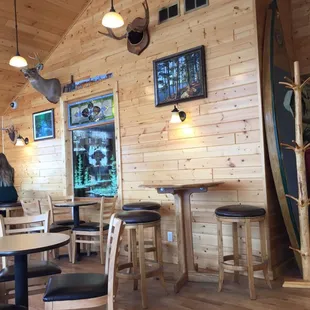 North woods cabin feel!