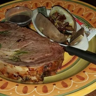 a plate of food