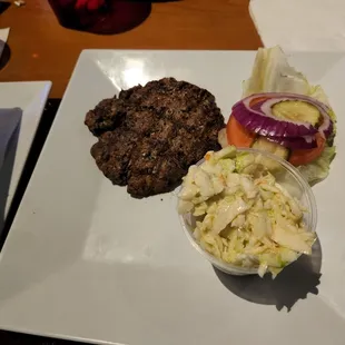 Norton burger sans bun