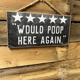 5 stars for the humor!