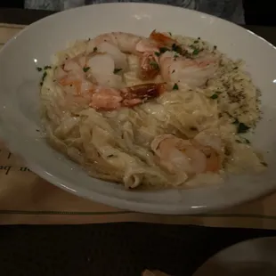 Shrimp Alfredo