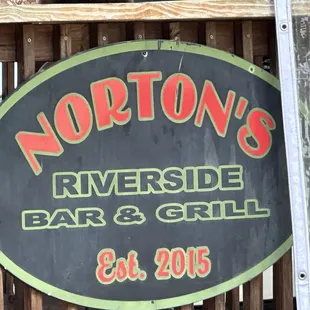 Restaurant sign