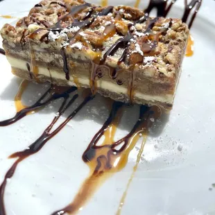 a piece of dessert