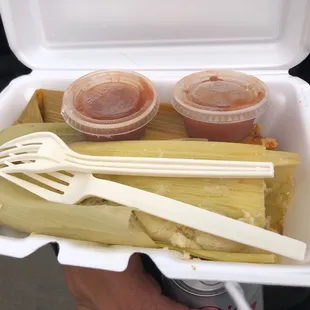 1/29/22 hubby got his tamales, he's good for a bit