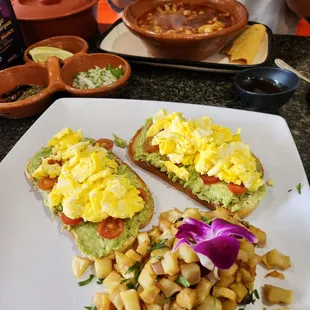 Menudo n avocado toast