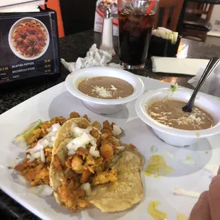 Chicken Soft Tacos