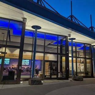 Norway House in the evening