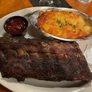 Ribs/augratin potatoes