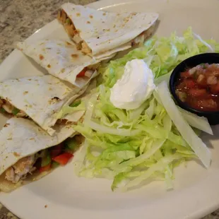 Chicken quesadilla