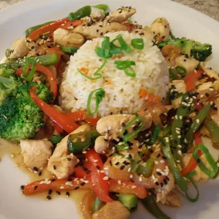 Chicken stir fry