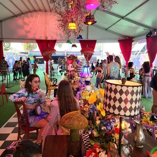 Beyond Wonderland 2022 Queen of Hearts Tea Party