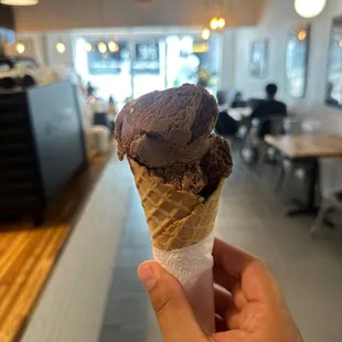 Chocolate ice cream