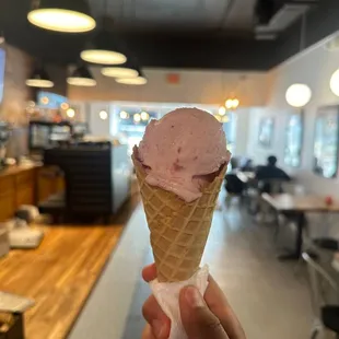 Strawberry ice cream