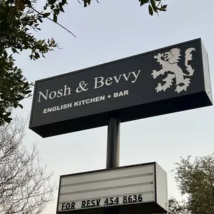 Outside signage