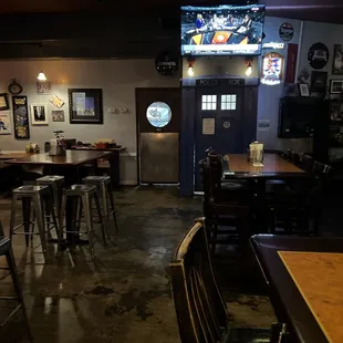 Inside bar &amp; tables