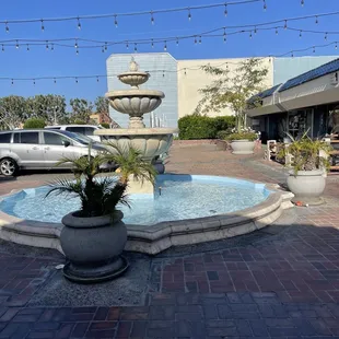 Pretty Fountain outside
